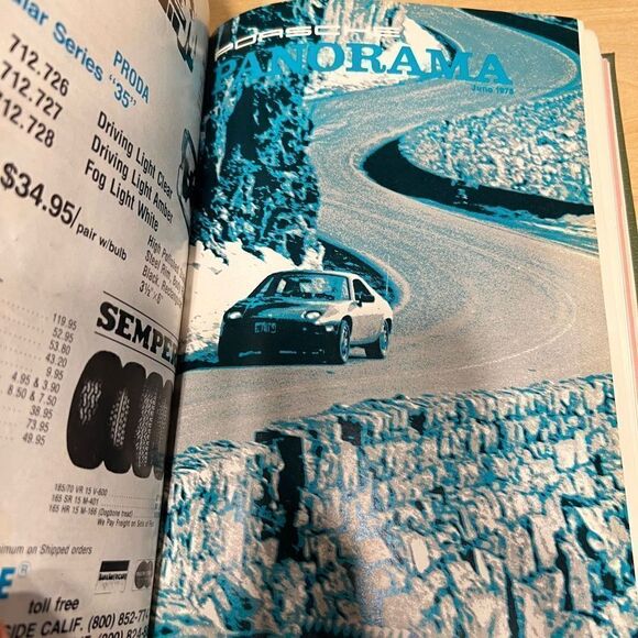 Porsche Panoramic Hardcover Bounded Magazines Vintage 1978 JAN-Dec  PCA - Picture 10 of 15